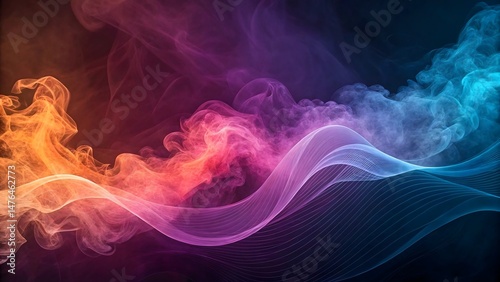 abstract smoke background