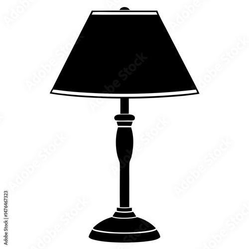 lamp isolated on white background