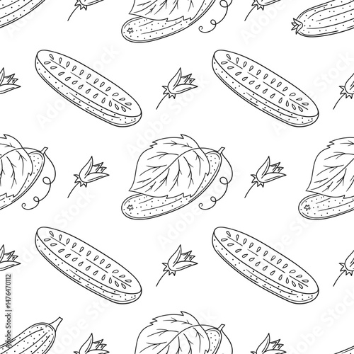 Monochrome cute pattern. Pattern for textiles in hand draw style