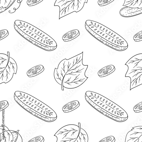 Monochrome cute pattern. Pattern for textiles in hand draw style