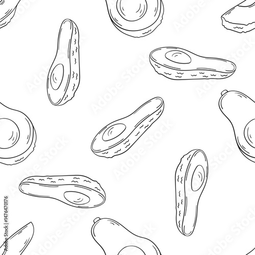 Monochrome cute pattern. Pattern for textiles in hand draw style