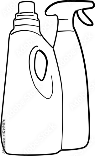 spring cleaning checklist coloring page