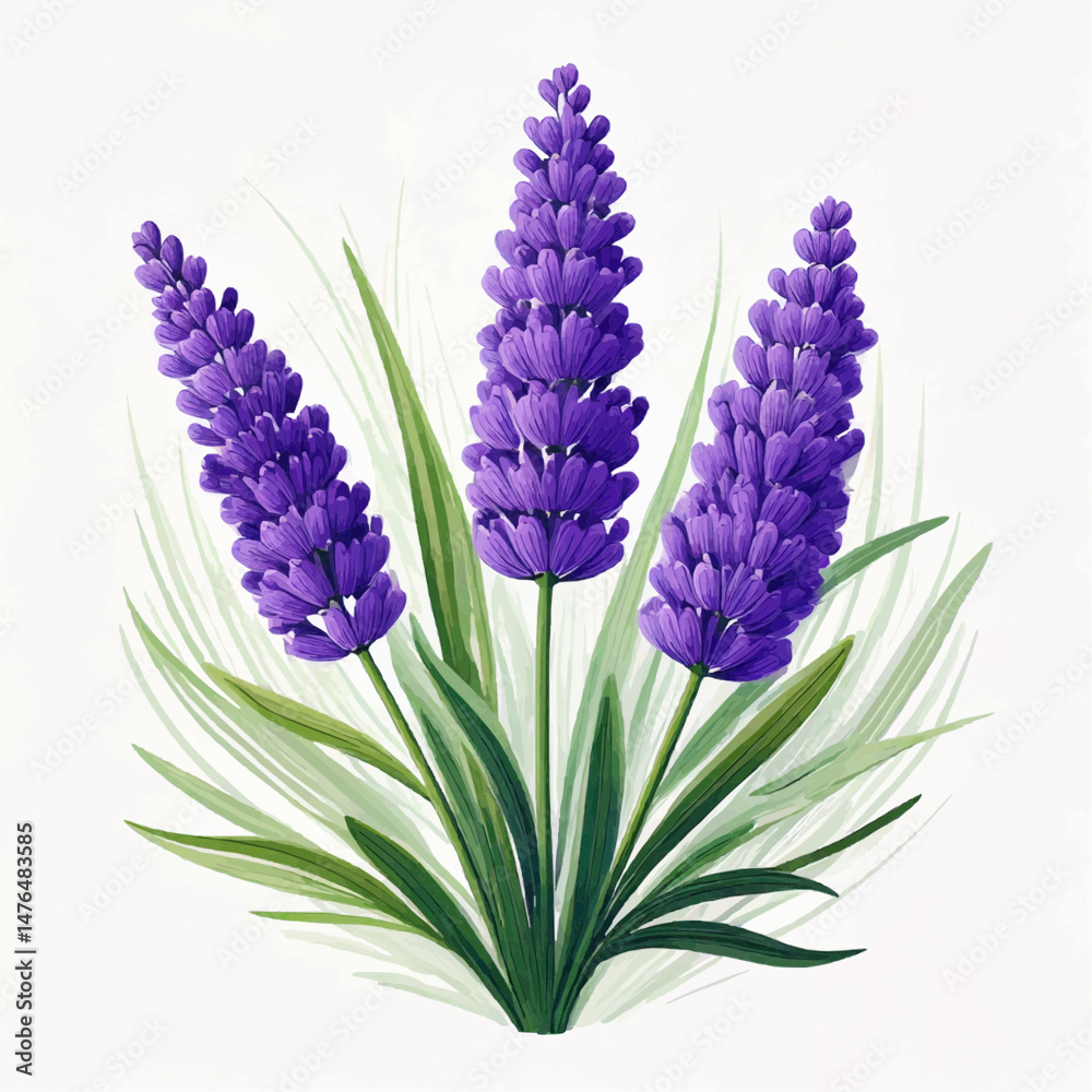 Fototapeta premium Flower Clip Art Vector