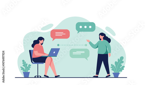 Team collaboration and communication in modern workplace design