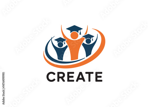 "Empowering Minds, Inspiring Futures" – a logo that embodies the essence of education, creativity, and student success. It reflects the journey of growth, innovation, and a commitment to academic exce