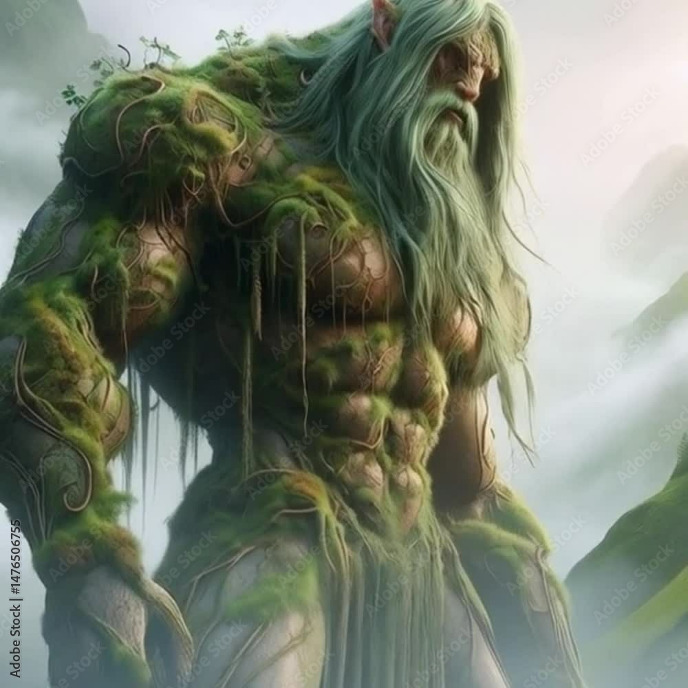 Forest Guardian seamless motion video Forest Guardian seamless motion video