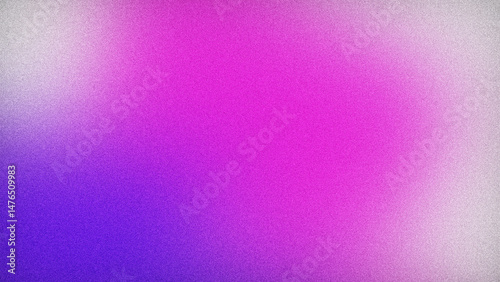 Grainy colorful gradient background. Abstract, white, pink, purple, blue, blurred, mesh, noise, wave, bokeh, retro vibes.	