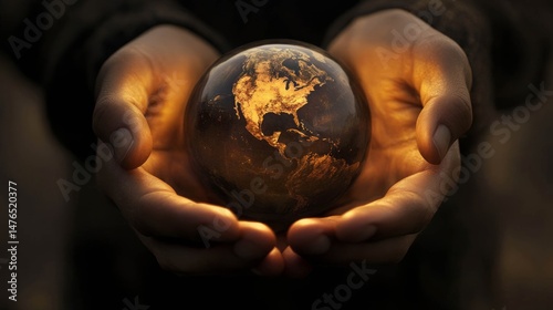 Hands Holding Glowing Earth Globe.png