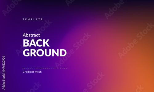 Abstract liquid background. Gradient mesh. Effect blend bright color. Blurred fluid colorful mix. Modern design template for web cover, header, ad banner, poster, brochure, flyer. EPS vector image