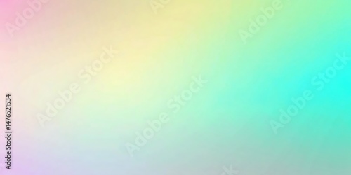 Soft Pastel Gradient Background Teal Mint Green Yellow Pink