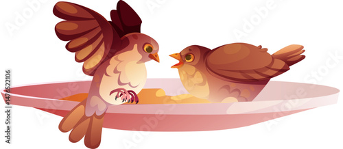 Cute Sparrow