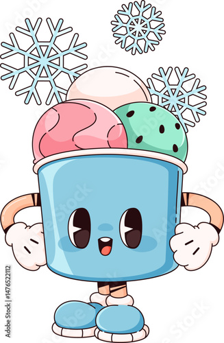 Ice Cream Character
