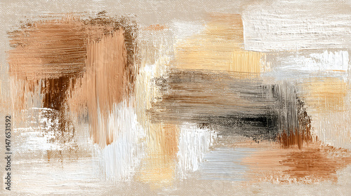 White Oil Painting Texture, Black and white minimalist art, a striking contrast on clean white background