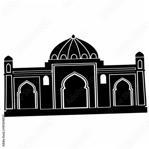  minimalist mosque outline