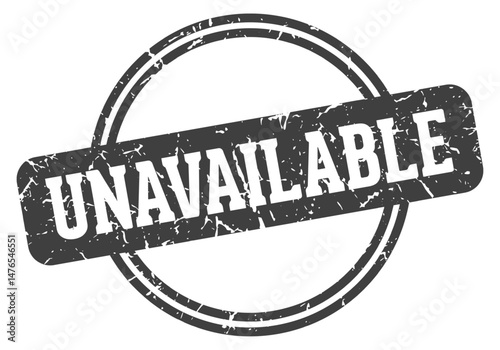 unavailable stamp
