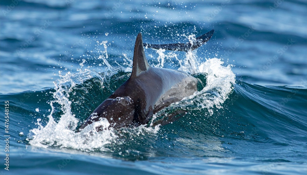 Obraz premium dolphin in the water