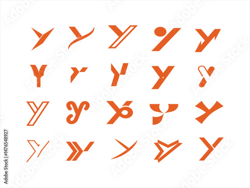 Letter Y Initial Logo Collection