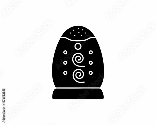 creative details Outline silhouette Air purification icon vector illustration