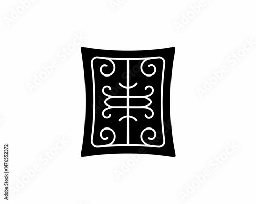 creative details Outline silhouette Air purification icon vector illustration