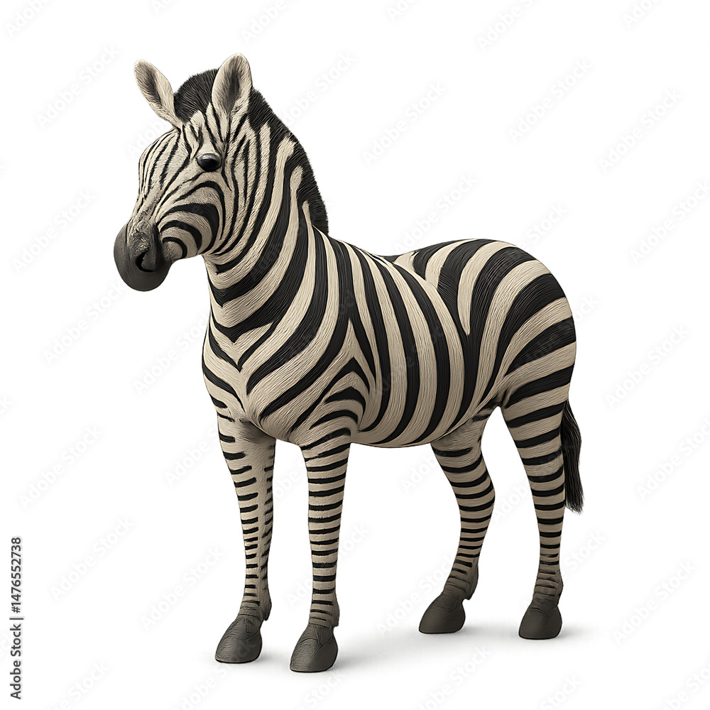 Fototapeta premium Zebra Portrait
