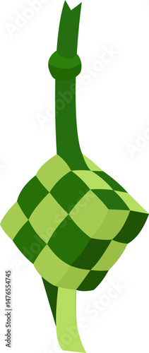 Traditional Ketupat Food For Eid