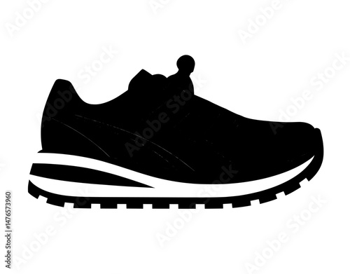 A symbol of marathon running and fitness clubs is represented by the championship of running, or the emblem of modern sprint competitions and athletic clubs or gyms