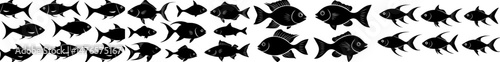 The background features tropical fish, a Greek blue swimming sea banner, and Mediterranean marine life in isolated silhouettes, creating a decent and modern graphic wave print