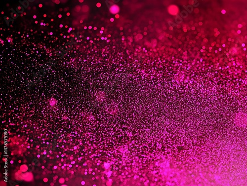 
Black dark raspberry pink red abstract shiny background for design. Gradient. Viva magenta. Color 2023. Glow, glitter, sparkle. Christmas, Valentine.

