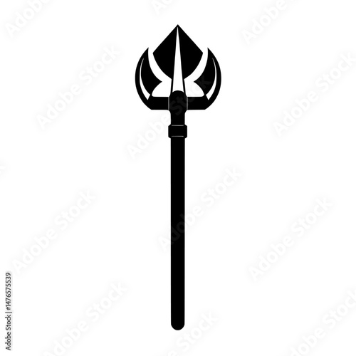 A gardening tool and construction equipment is symbolized by the shovel line icon