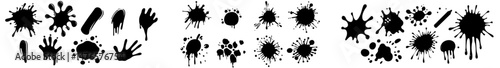 Psychology and psychiatry utilize Rorschach blots as test tools for diagnosing mental health and disease, characterized by their distinctive, neoteric set of blobs in various shapes