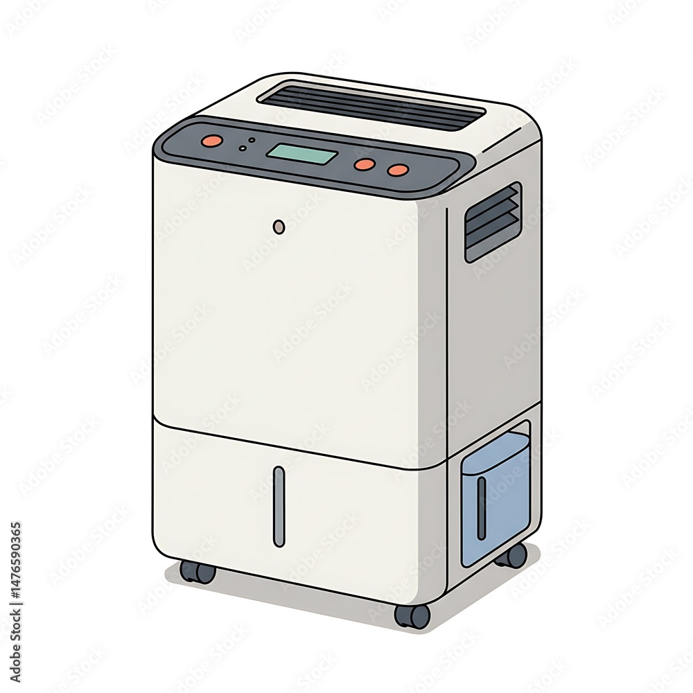 Portable Home Dehumidifier for Air Quality Improvement and Moisture Removal Portable Home Dehumidifier for Air Quality Improvement and Moisture Removal