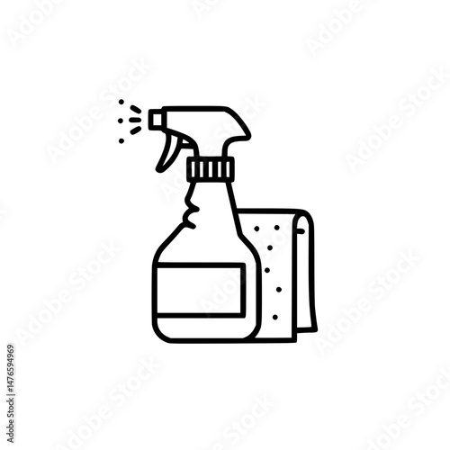 Spray Bottle Icon