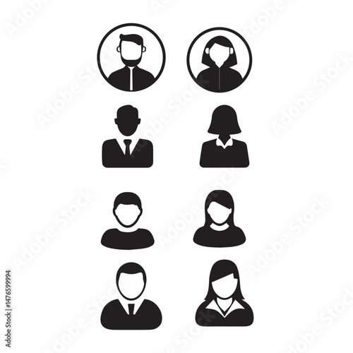 business people icons
