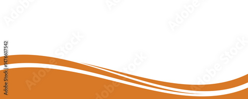 Modern banner background design. Banner template with dynamic wave shapes.