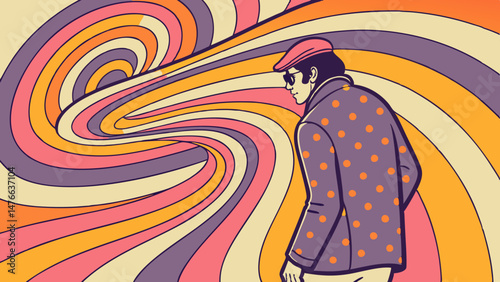 vector illustration of an abstract background