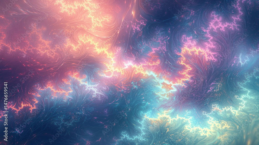 Fototapeta premium Fractal Background