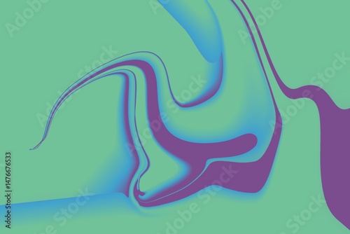 Colorful abstract gradient background. Fluid background gradient. Wavy gradient background