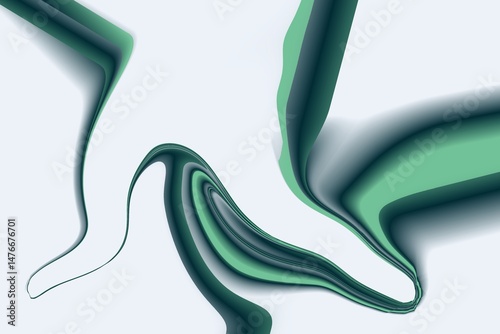 Fluid Emboss Abstract Background.  Fluid gradient mesh. Abstract wavy background