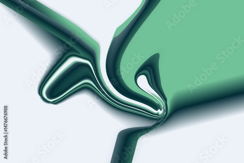 Abstract liquid background. Gradient mesh. Vibrant Gradient Background