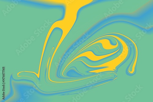 Abstract liquid background. Gradient mesh. Vibrant Gradient Background