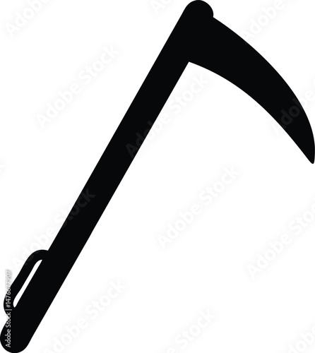 scythe silhouette  