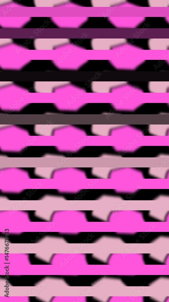 Un primer plano de un fondo abstracto en movimiento de varios colores. Video vertical