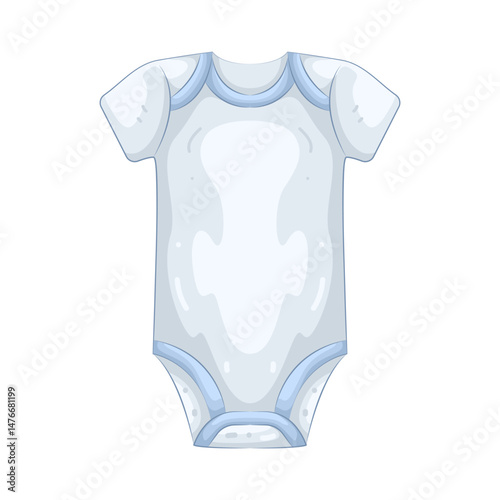Illustration of Baby Onesie 