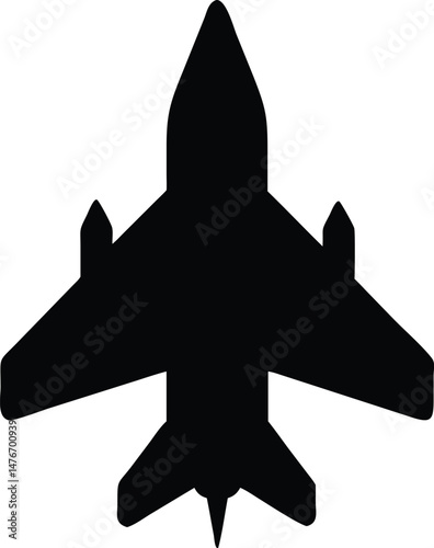 fighter jet aircraft silhouette