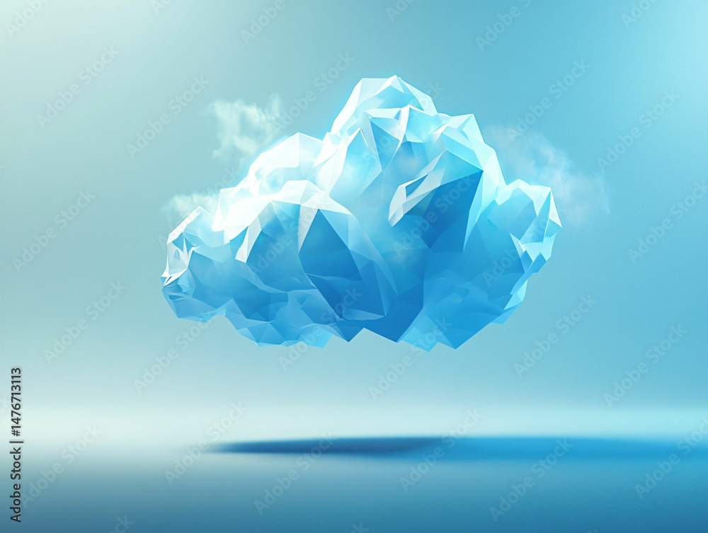 Fototapeta premium Crystal Cloud