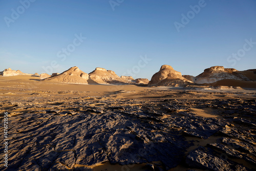 The beautiful landscapes of Agabat Valley, Egypt