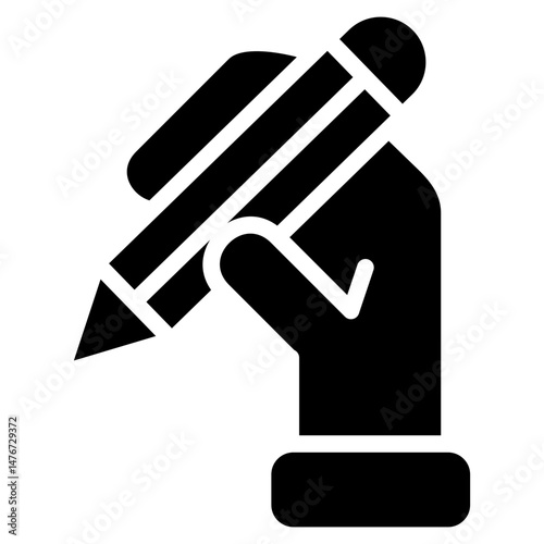 hand glyph icon
