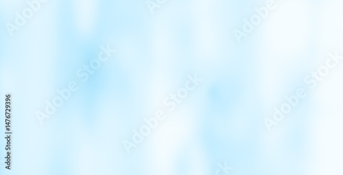 Blurred light blue frosted glass. Window or shower wall backdrop with shadows and reflections.