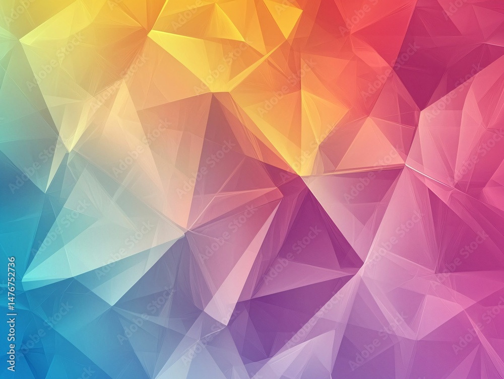 Fototapeta premium Abstract Polygonal Background