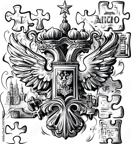 Celebrating Russian Language: 2D Vector Illustrations for Russian Language Day